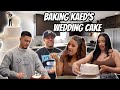 BAKING KAED’s WEDDING CAKE ! image