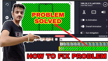 How to fix Green Screen Video Layer Problem in Kinemaster | Kinemaster Video Layer Problem Fix |2021