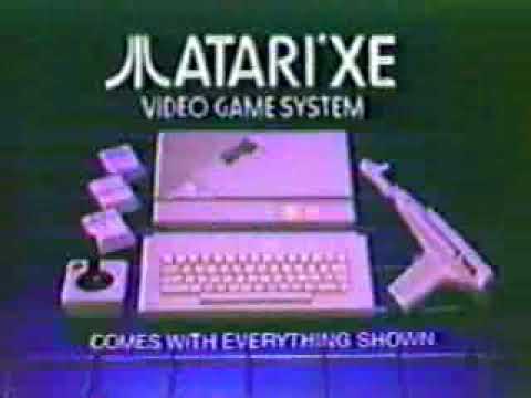 ATARI XE Video Game System 80s TV Commercial