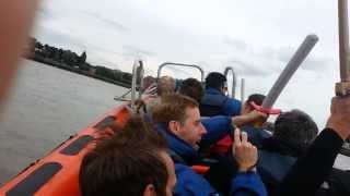 Phils Stag Do - Roaring down the Thames