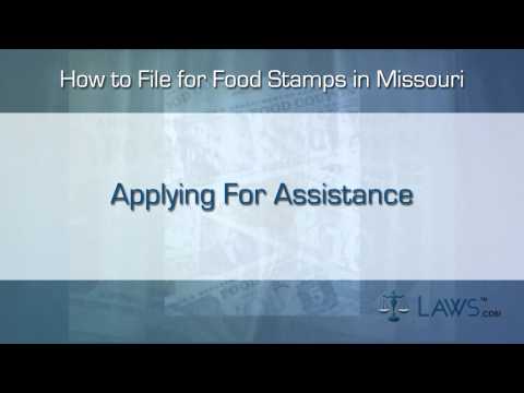 How to File for Food Stamps Missouri