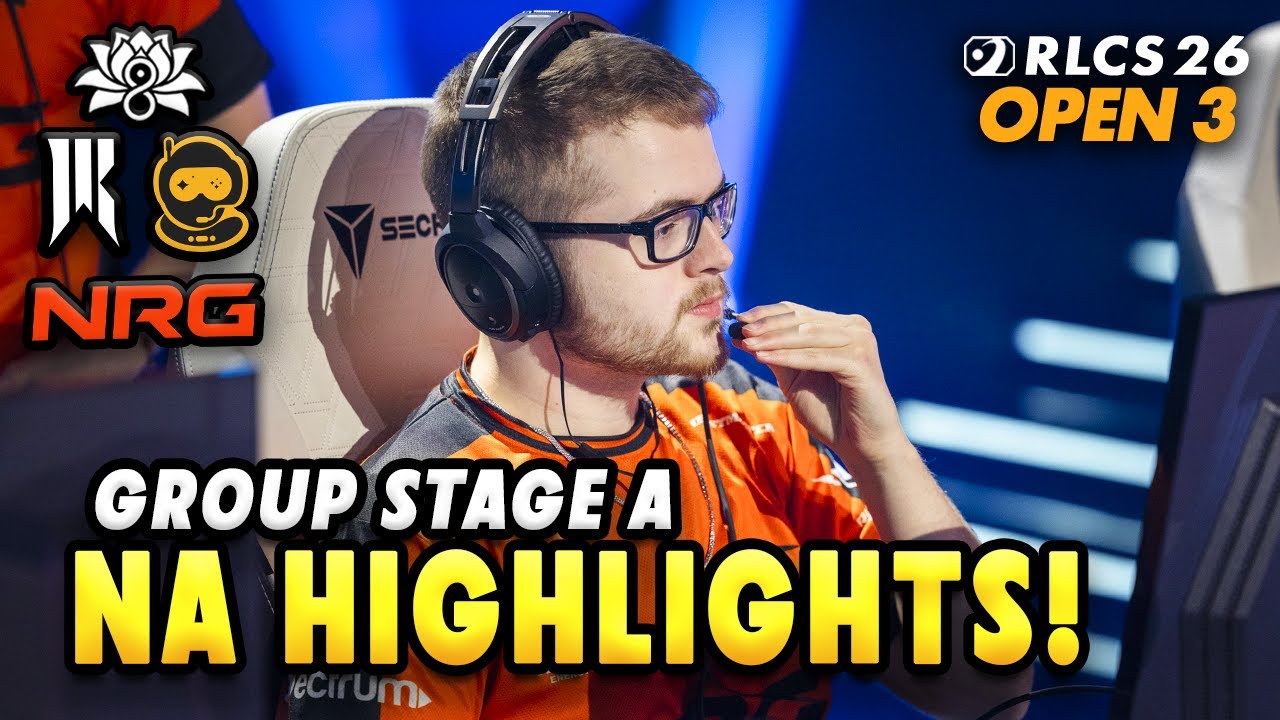 Nrg Rcls NRG IS STRUGGLING!? | RLCS 2026 | Group Stage A Highlights | North ...