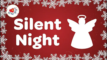 Silent Night With Lyrics| Christmas Songs and Carols