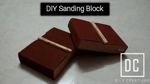 DIY Sanding Block