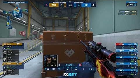 AmaNEk teaching how to defend bomb site vs Astralis - IEM Cologne