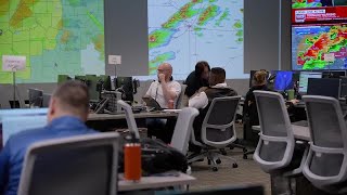 Multiple emergency agencies in Kansas City work together to keep people safe during severe weathe...