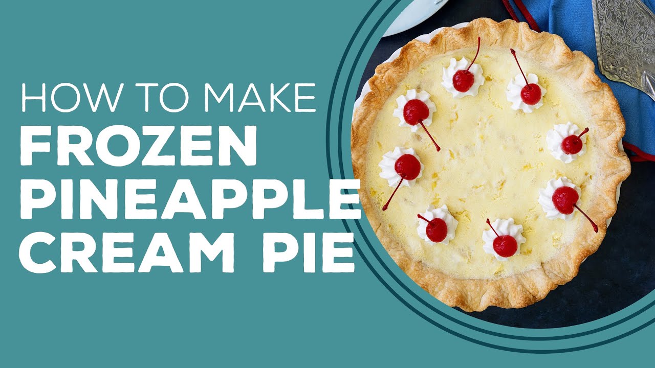 Blast from the Past: Frozen Pineapple Cream Pie Recipe