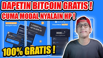 100% GRATIS! CUMA MODAL HP BISA DAPETIN BITCOIN GRATIS SETIAP 7 JAM TANPA PERLU NGAPA-NGAPA