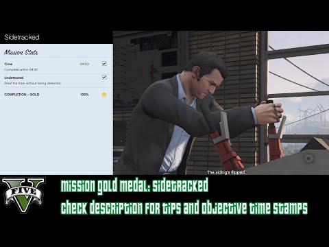 GTA V: "Sidetracked" Mission Gold Medal