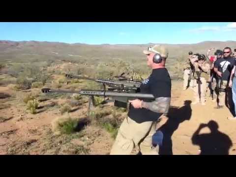 Shooting Two Barrett 50BMG Rifles!!!