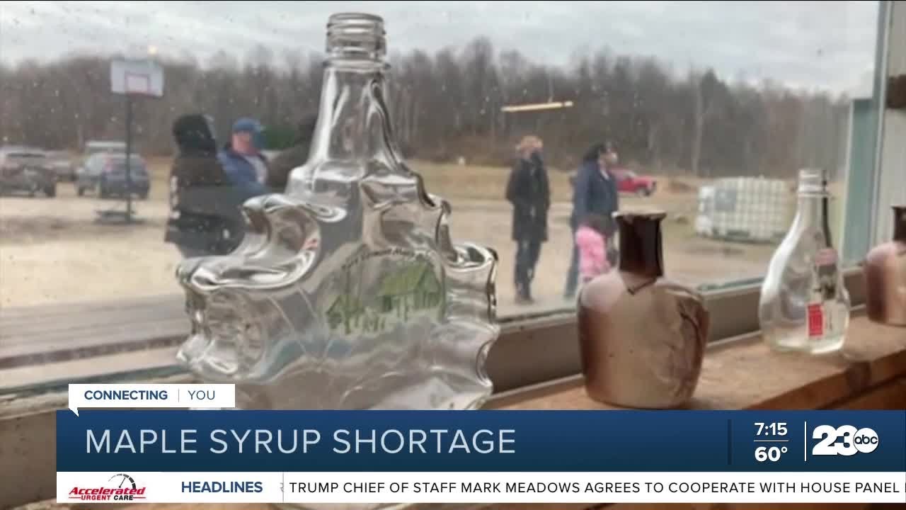 Maple syrup shortage due to not being able to gather enough sap YouTube