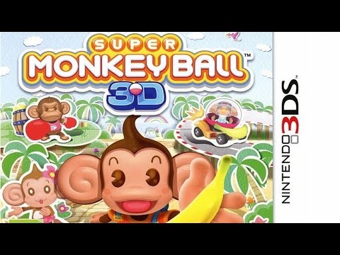Super Monkey Ball 3D Gameplay Nintendo 3DS 60FPS 1080p