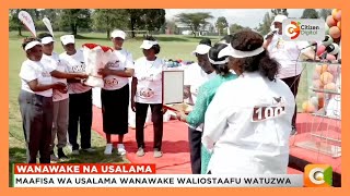 Maafisa wa usalama wanawake waliostaafu watuzwa