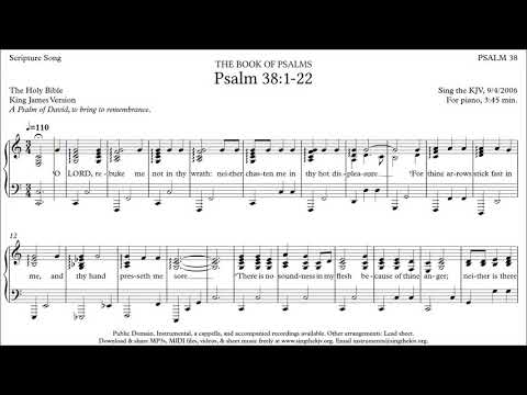 Psalm 38:1-22 🎹