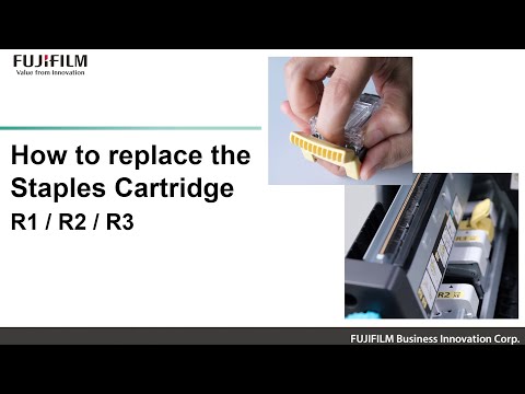 How to replace the Staples Cartridge