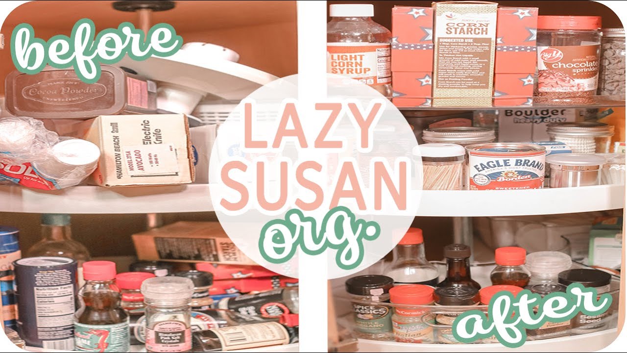 Lazy Susan Cabinet Organizer