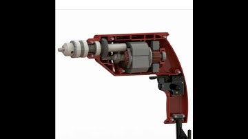 Drill Machine 3D Mechanism Animation Video| 3D Designers #automobile#engine#anime #autocad#mechanism