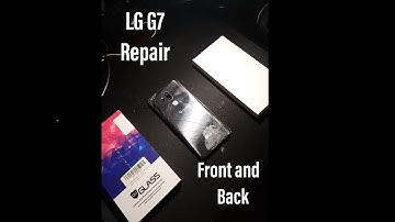 Repair LG G7 part 1 disassembly