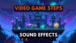 Retro Video Game Footsteps SOUND FX (NO Copyright)