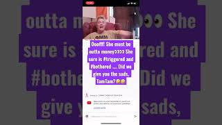 #triggered TamTam. Y’all, she’s on one this morning! @Spiritfinder987