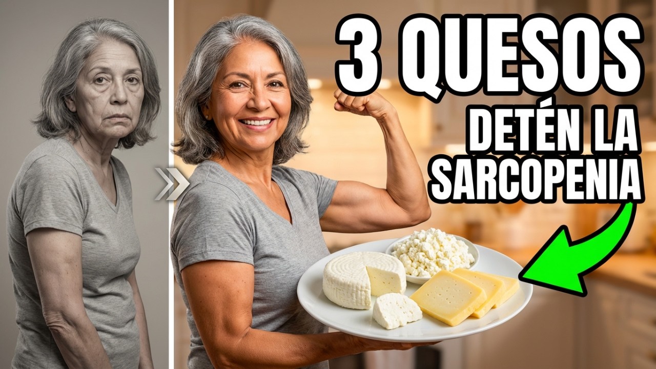 3 Quesos Baratos Que RECUPERAN Tu Músculo a los 60 (No es Panela)