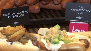 HUNGRY FOR WINS Special Toyota Center menu for Rockets-Warriors