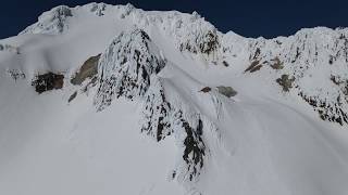 Mt. Hood's south side in the spring