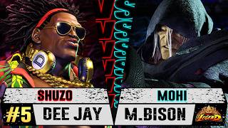 Shuzo (5 Ranked Dee Jay) vs Mohi (M.Bison)