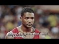 Justin Gatlin, swedish tv