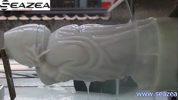 High performance 4 Axis stone cnc router machine with rotary