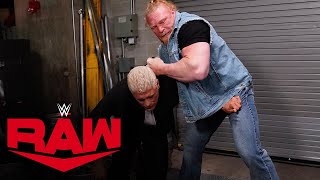 Brock Lesnar twice launches a devastating assault on Cody Rhodes: Raw highlights, May 22, 2023