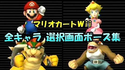 マリオカートwii キャラ