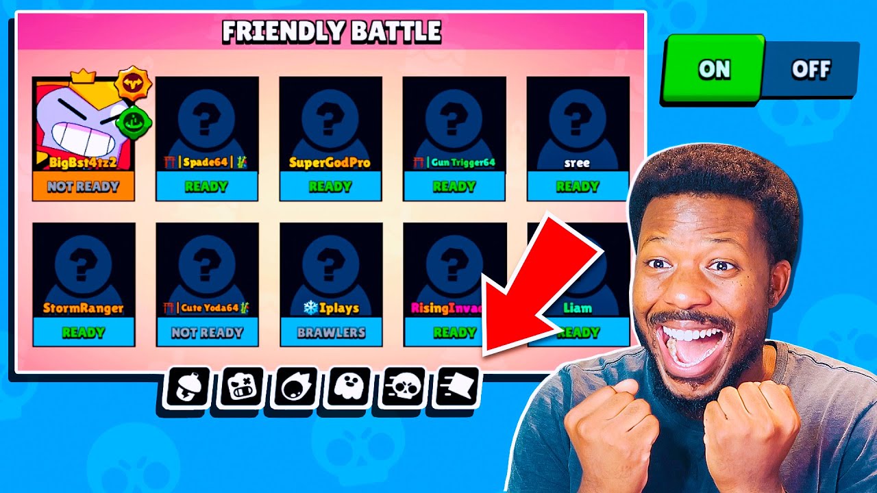 FRIENDLY BATTLE with ALL MODIFIERS! l Brawl Stars