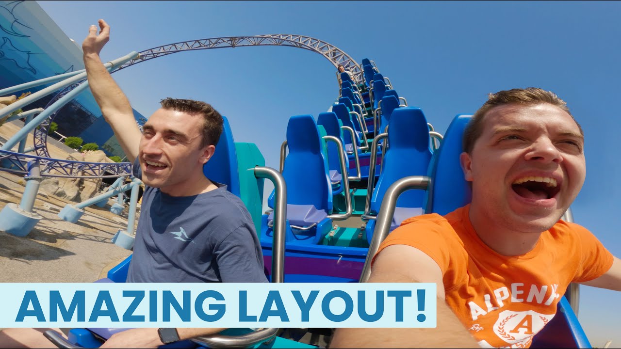 The BEST Manta Coaster! Our Full Reaction to Intamin's 3x Launch Coaster at SeaWorld Abu Dhabi!