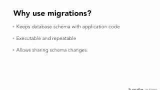 41 RoR database and migration   intromigrations Profile