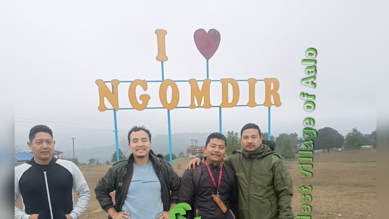 Explore Ngomdir Village, Cleanest village of Aalo.