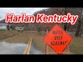 High Water in Harlan KY (Baxter, Cumberland and Lynch) March 2021