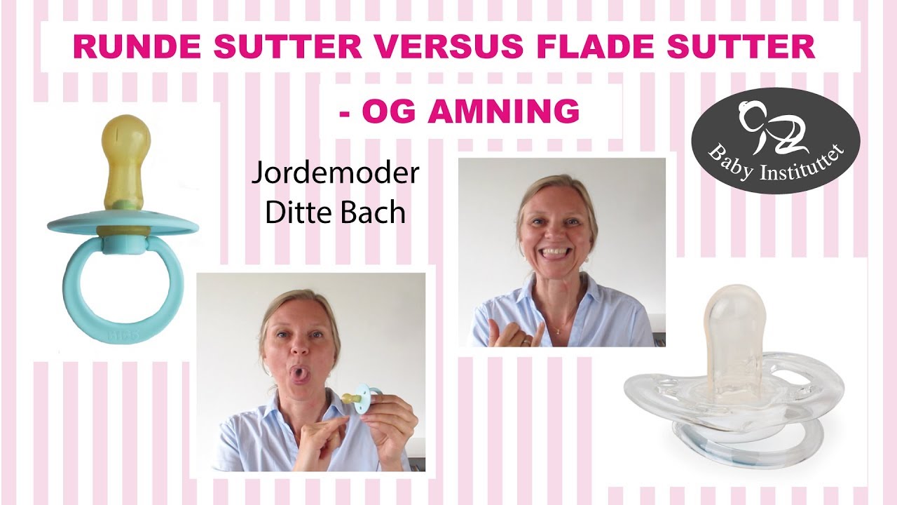 Amning og sut - det bedste suttevalg, når du ønsker at amme din