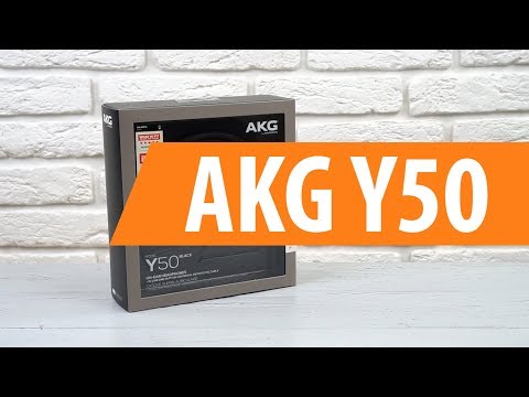 Распаковка AKG Y50 / Unboxing AKG Y50