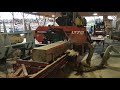 Woodmizer LT70 Sawing Beech Grade Lumber