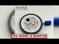A must-have product #Japan Genuine NH35 Mechanical Movement Tmi Version NH35A High Accuracy 24 Jew