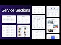 🚀 9 New Service Sections – Free Download | 180 Bootstrap Blocks, Responsive Design & Modern UI