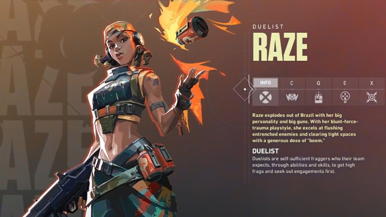 [PC-VALORANT] Raze Highlight on ASCENT - YouTube