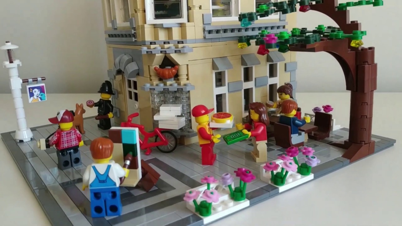 Lego modular house MOC