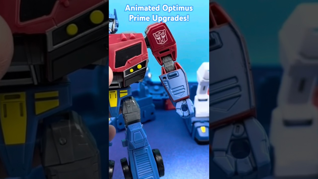 ANIMATED OPTIMUS PRIME ARMOR UPGRADE KIT FROM DNA DESIGN #mitchsantona #transformers #optimus #wings