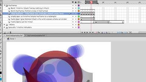 Tutorial: Timeline Basics in Adobe Flash CS6 and Animate CC