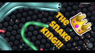 THE SNAKE KING?!?!?! [Slither.io]