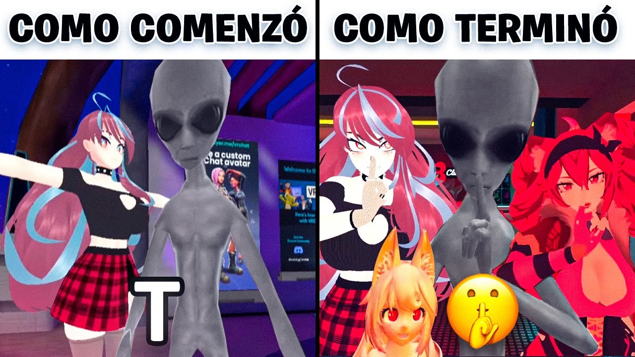 VOLVI A ENTRAR A VRCHAT CON VTUBERS