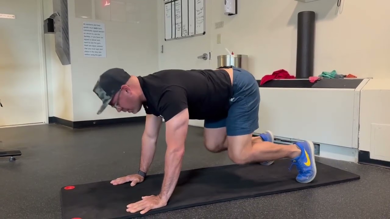 Down dog for shoulders