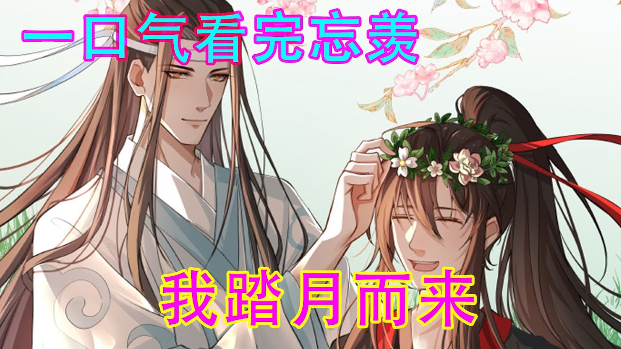 一口气看完忘羡之《我踏月而来》魏无羡柔声跟他说话，身子不由靠上蓝忘机，压了他一些重量：“在我眼里，你就是个小孩子，其次才是我的爱人。”